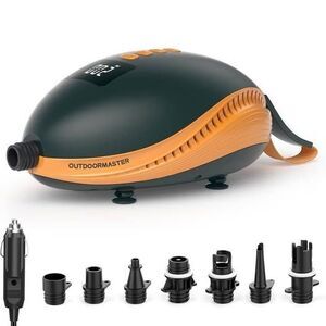 OutdoorMaster 20PSI High Pressure Paddle Board Pump Electric Dolphin  Portable